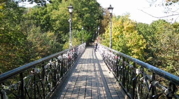 Мост влюбленных Киев