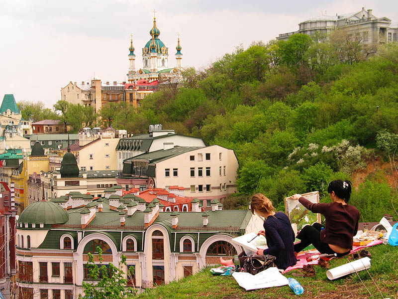 Замковая гора, Киев