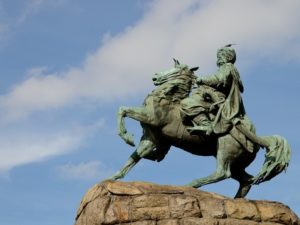 Памятник Богдану Хмельницкому в Киеве