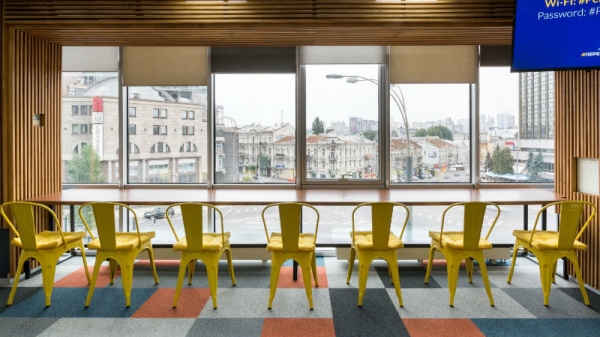 На бульваре Шевченко открыли панорамный коворкинг #ПеремогаSpace