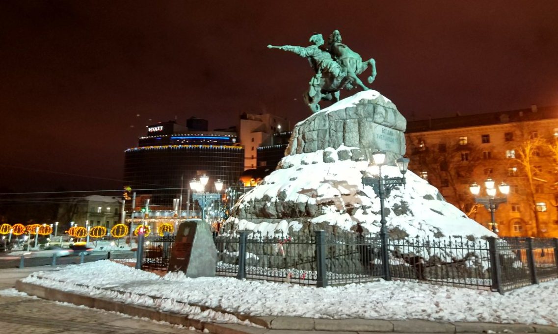 Киеве зимой