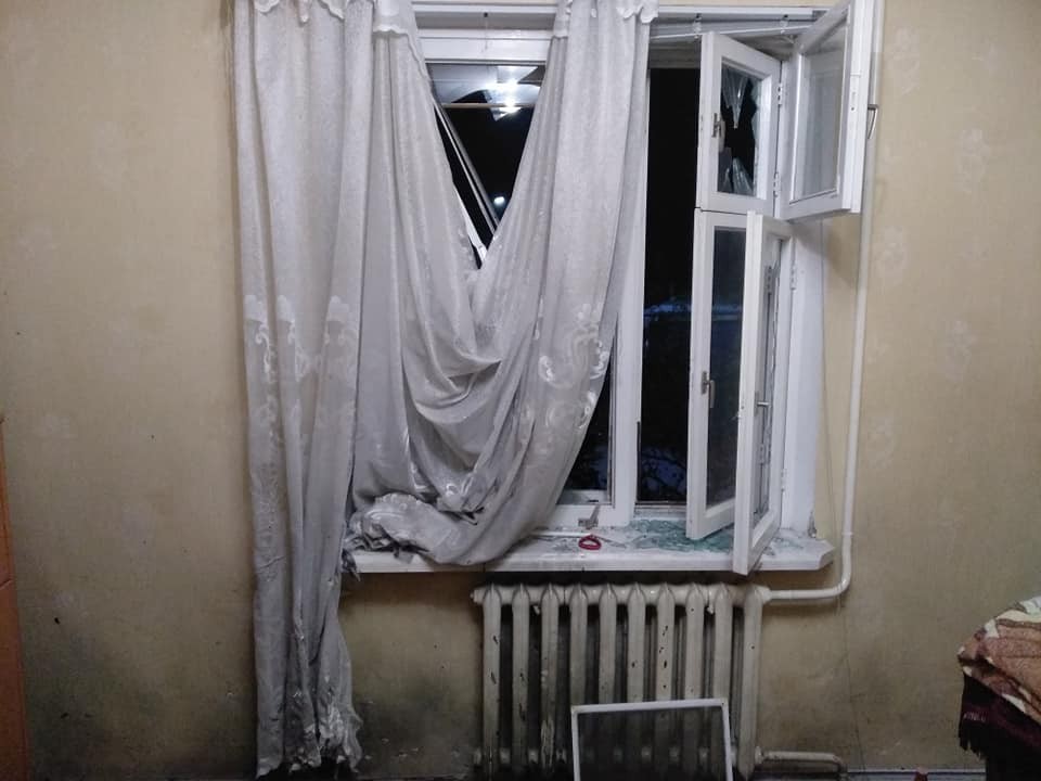 В квартиру координатора "С14" неизвестные бросили гранату