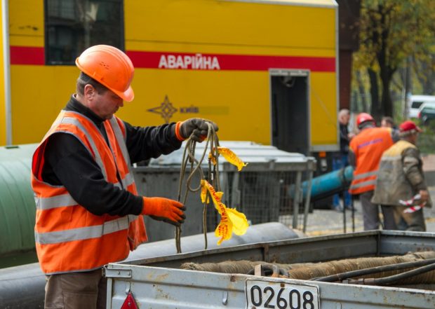 В Киеве начали подключение жилых домов к отоплению