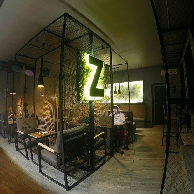 Кальян-бар Zebra Lounge в Киеве
