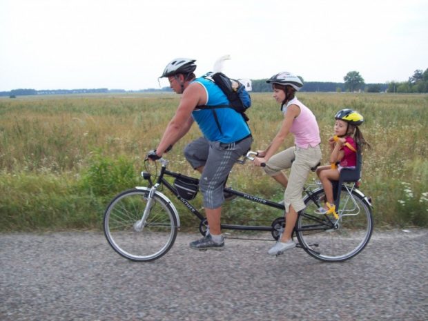 Тандем, аренда велосипев