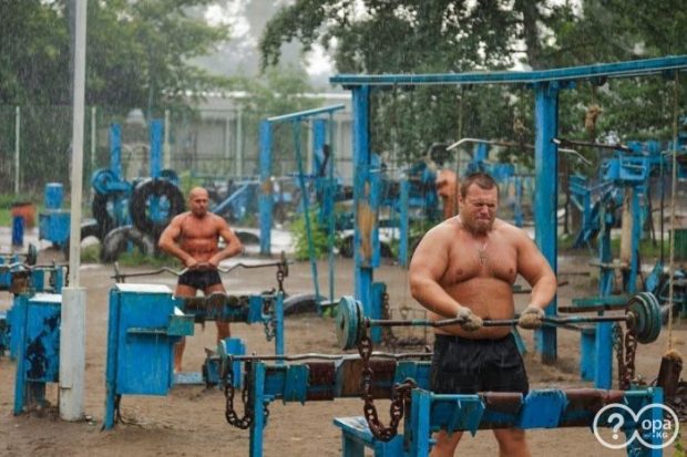 Тренажерный зал под открытым небом, Киев