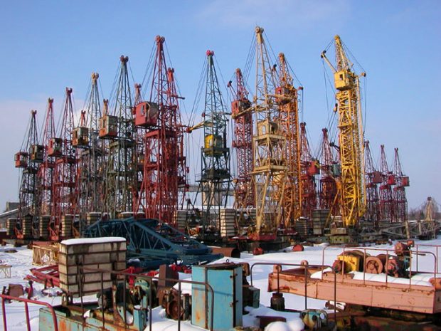 Кладбище кранов, Киев