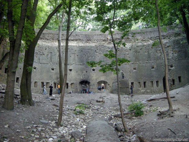 Стена зеленого театра, Киев