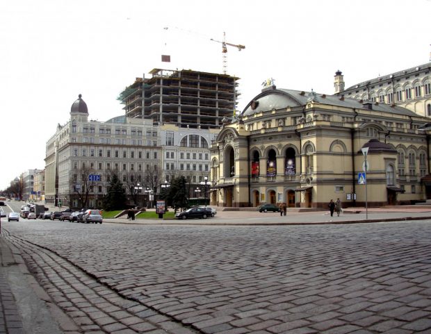 Театральная площадь, Киев