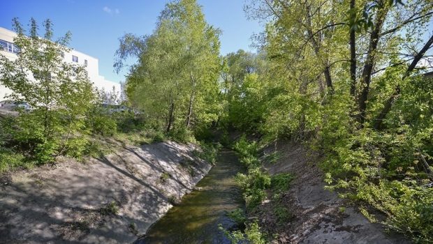 Река Почайна, Киев