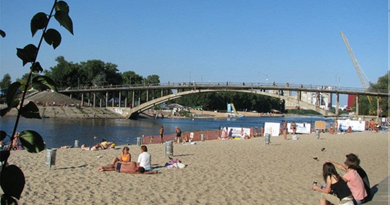 Пляж «Венеция», Гидропарк, Киев