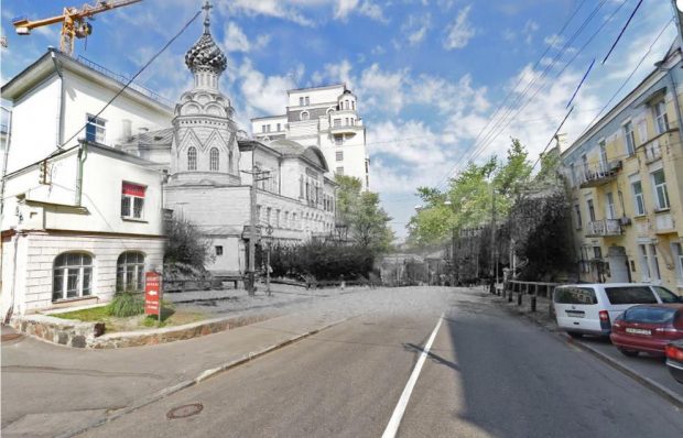 Церковь Александра Невского, коллаж