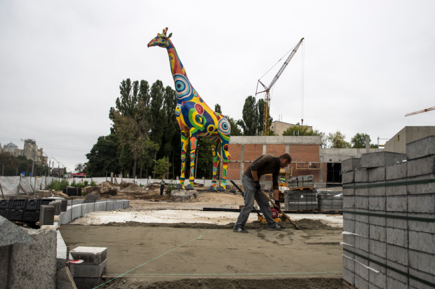 Кличко показал, как обновляют столичный зоопарк