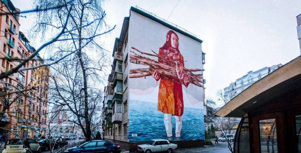 Мурал "Связь с природой"