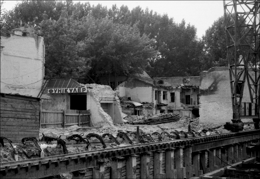 Строительство киевского фуникулера, Киев