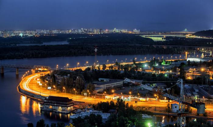 Рыбальский остров, Киев