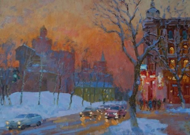 Борис Литовченко. Вечерний Киев