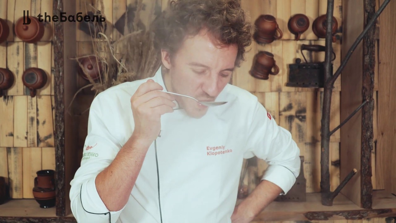 Евген Клопотенко готовит борщ, Киев