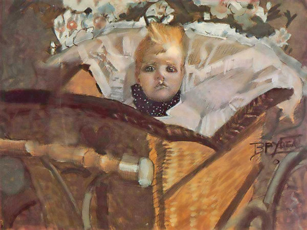 М. Врубель. Портрет сына