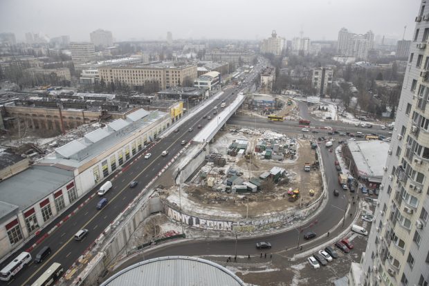 «Работы на Шулявском путепроводе продолжаются», - Кличко