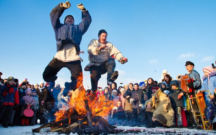 Масленица в Долине страусов