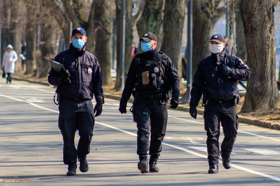 Полиция будет штрафовать нарушителей, Киев