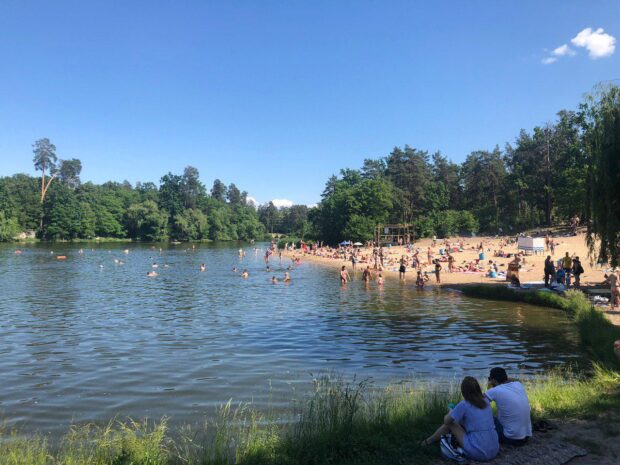 Пляж на Горащихе