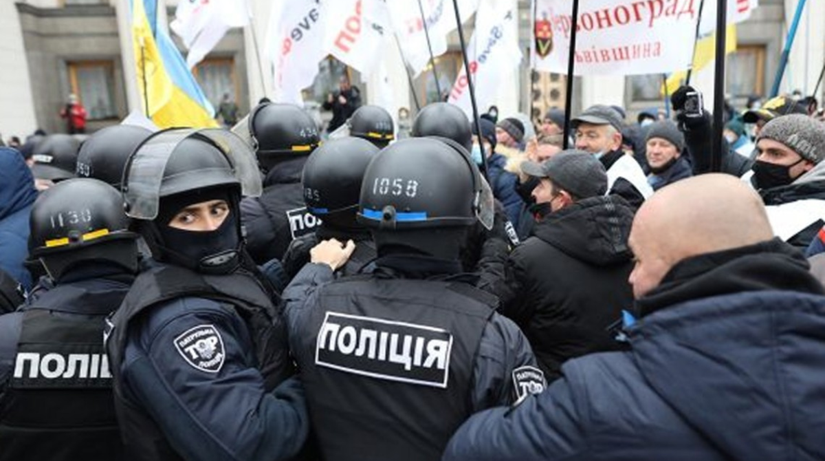 Митинг предпринимателей 2020