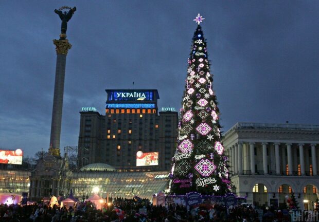 Новогодняя ёлка 2011 года. Фото: УНИАН