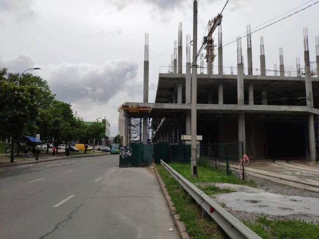 Незаконная застройка на Курбаса