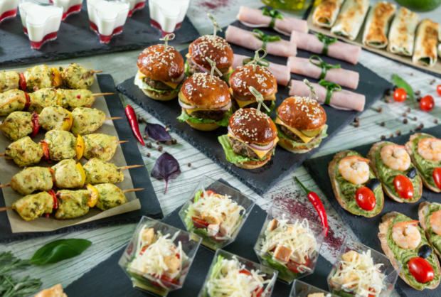 вечеринка, бургеры