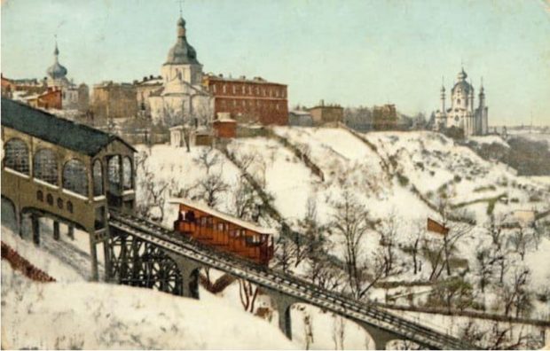 Заснеженный Киев