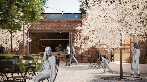 Проект общественного пространства завода Рихерта. Студия “SHOVK”