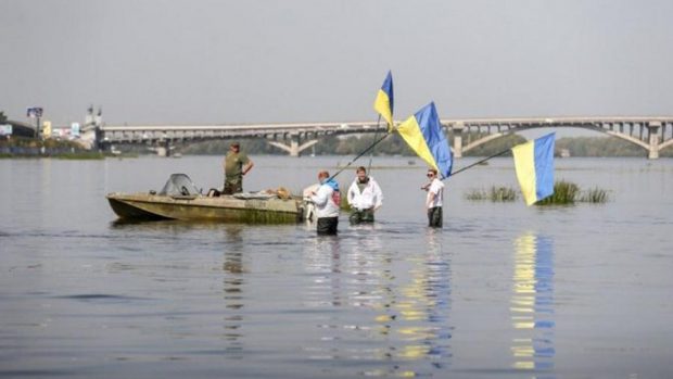 Обмілення р. Дніпро