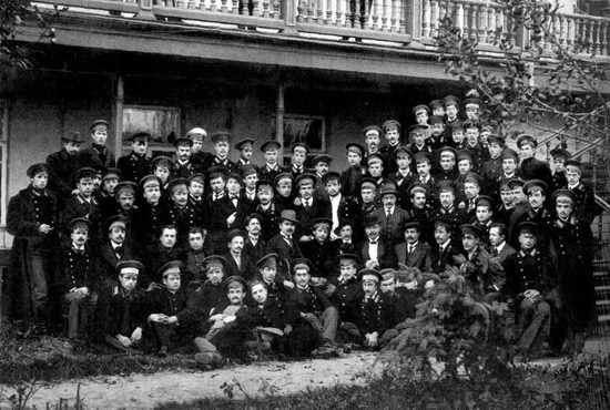 Олександр Кошиць і хор студентів Київського університету