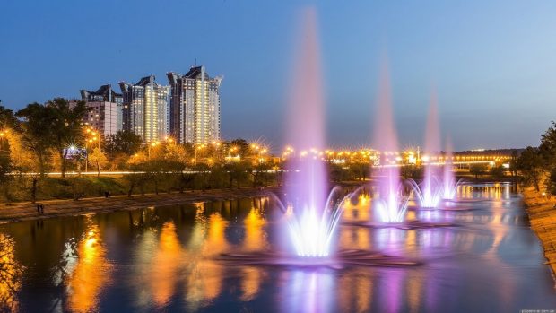 Русановские фонтаны