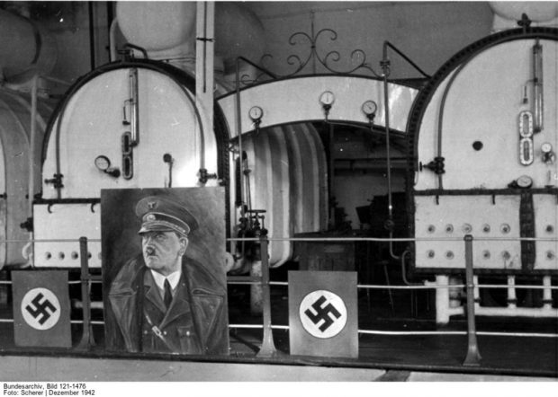 сахарный завод в Гребенках (Васильковский район, Киевская область), 1942 год. Источник: Bundesarchiv, Bild 121-1476 / Фото: Scherer 