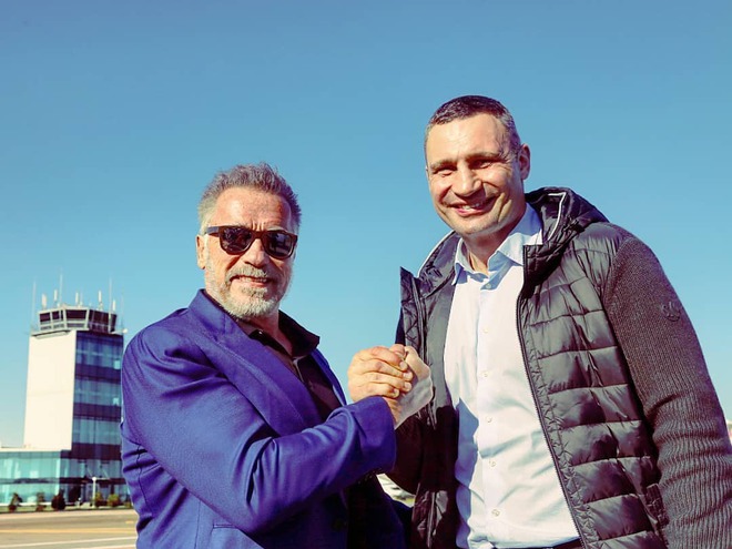 Арнольд Шварценеггер в Києві