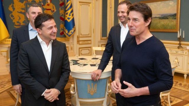 Том Круз в Києві