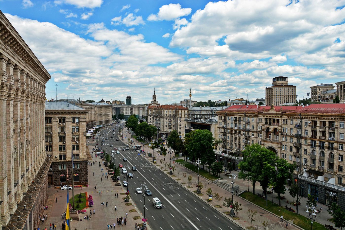 Фото крещатика в киеве