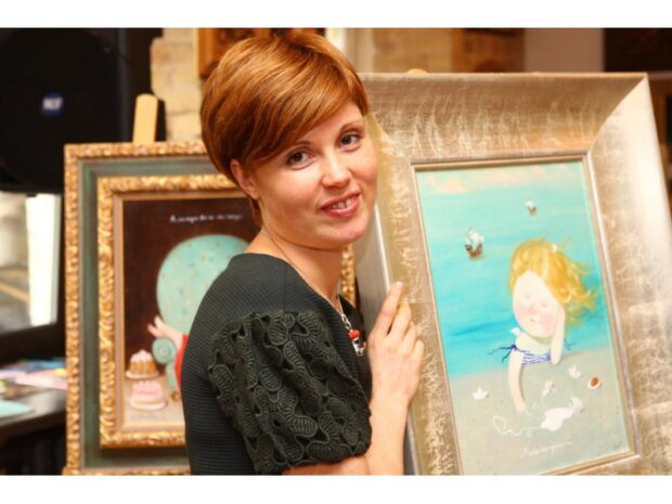 На представлении новой выставки