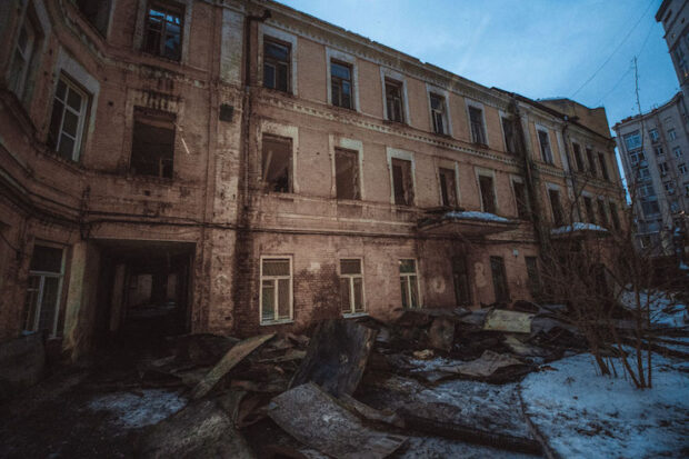 Дом на улице Грушевского