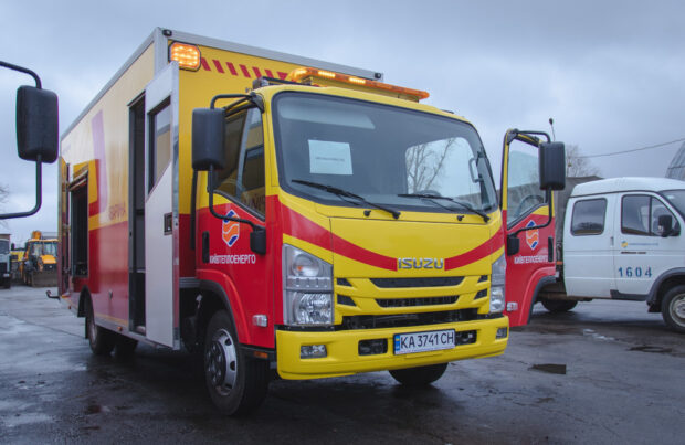 Аварийные бригады КП "Киевтеплоэнерго" работают в усиленном режиме