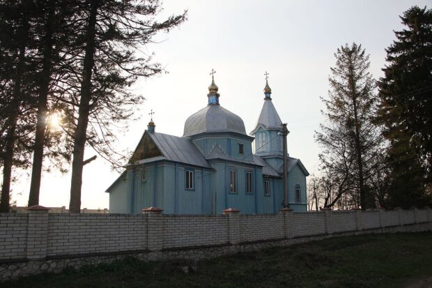 Дерев'яна церква у селі Москалівка, Іван Марчук
