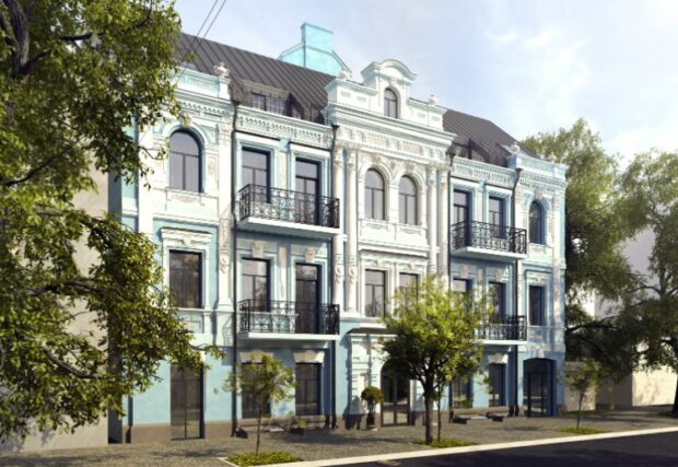 Візуалізація оновленого особняка Рутковського