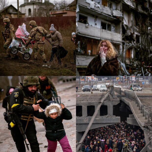 Київ після “спасіння путіна”. Фото: Emilio Morenatti\Associated Press