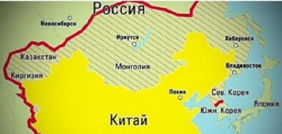 Територіальні претензії Китаю до росії