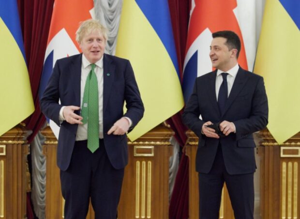 Джонсон і Зеленський