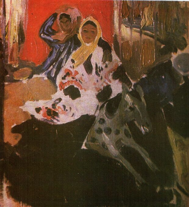 Ескіз до картини «Карусель», 1905, Національний художній музей України
