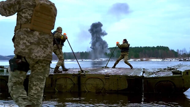 Українські захисники відпрацювали знищення ворога на Київщині